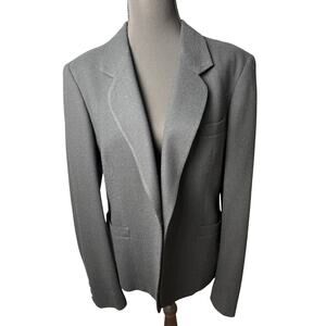 VINTAGE American Craftsman 100% Wool Blazer Made in USA Womens Sm Black  Classic